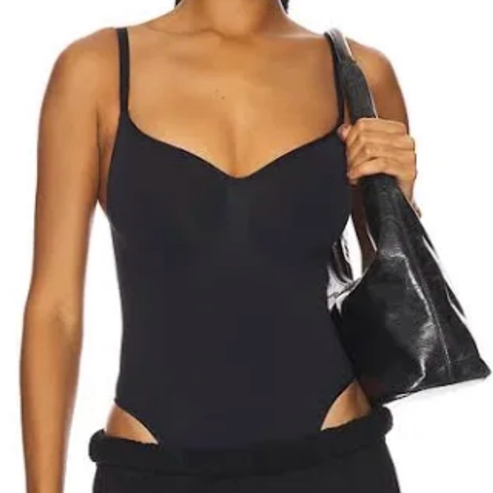 SKIMS Black Sculpting One-Piece body suit (see pics)